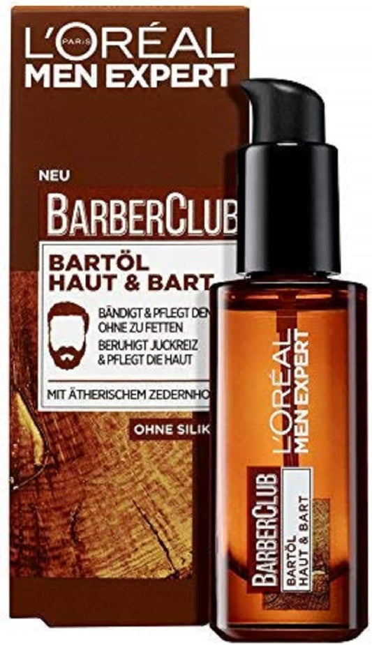 Barber Club Beard Oil for Skin and Beard, 30 ml (1 Pack)